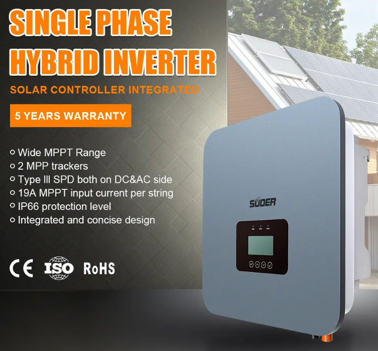 Biến tần Inverter Souer Hybrid SUN-6K-AH2- 6.2kW - Ảnh 9