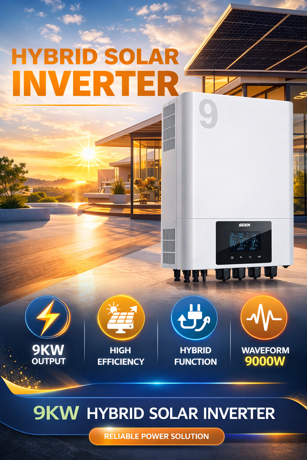Biến tần Inverter Souer Hybrid VMS-V-9.2K-48-HG-9.2kW