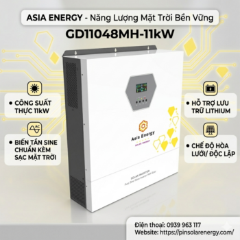 Biến tần Inverter Asia Energy GD11048MH-11kW