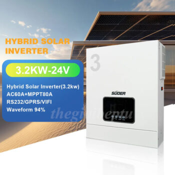 Biến tần Inverter Souer Hybrid VMS-V-3.2k-24V-3.2kW