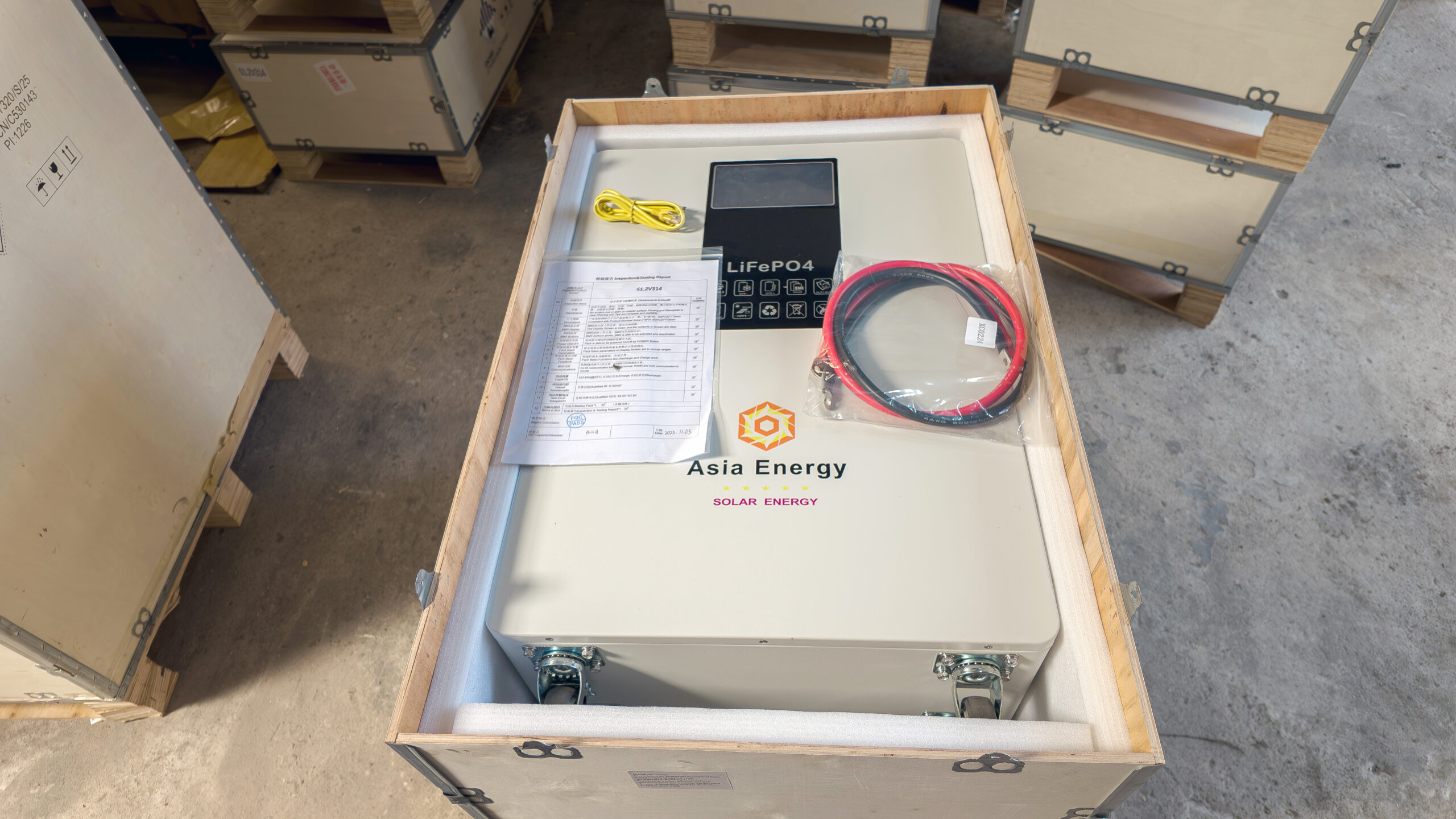 Pin Lưu trữ 16KW Asia Energy 314AH 51.2V-16.2kW - Ảnh 8