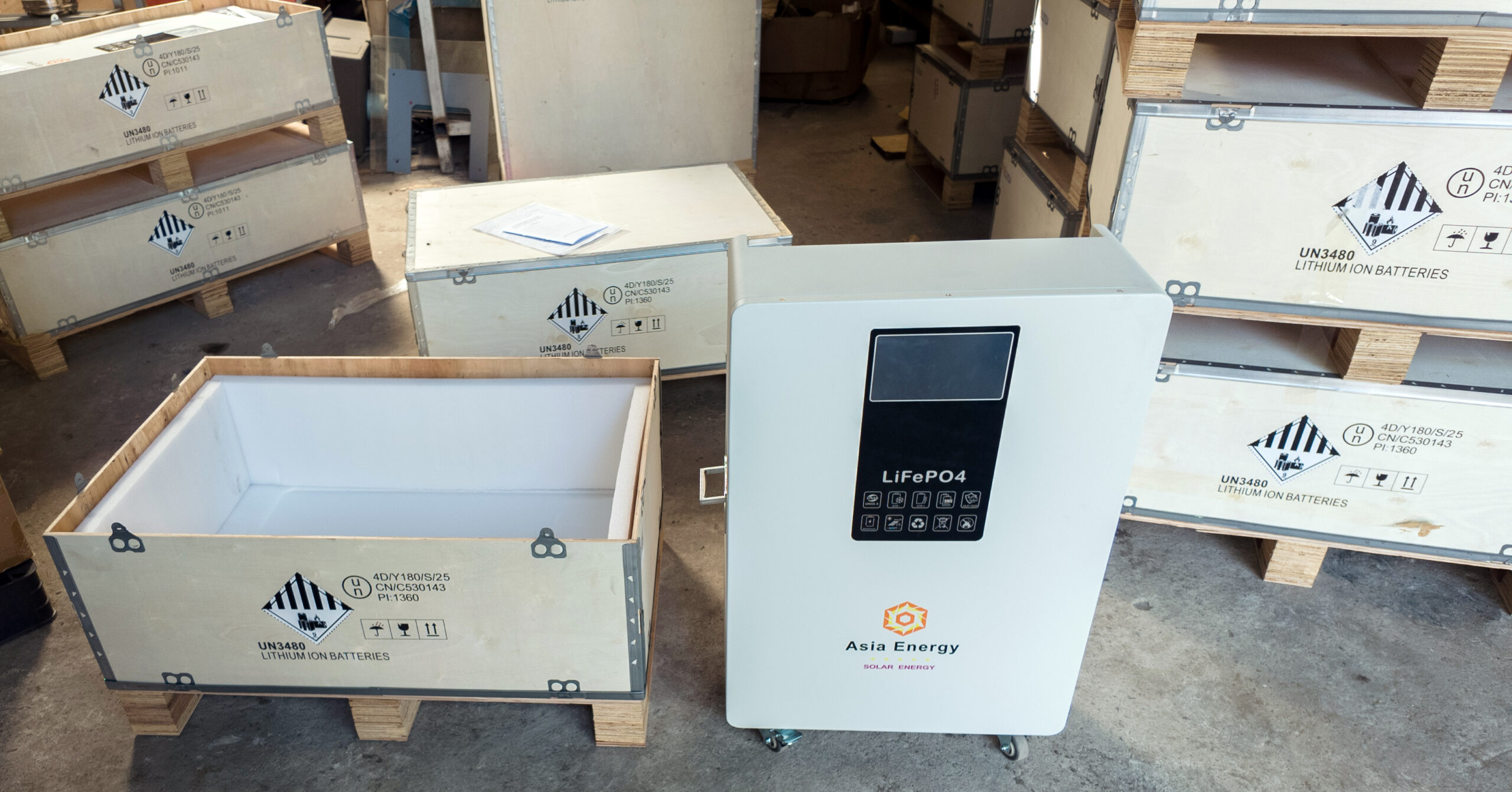 Pin Lưu trữ 16KW Asia Energy 314AH 51.2V-16.2kW - Ảnh 7