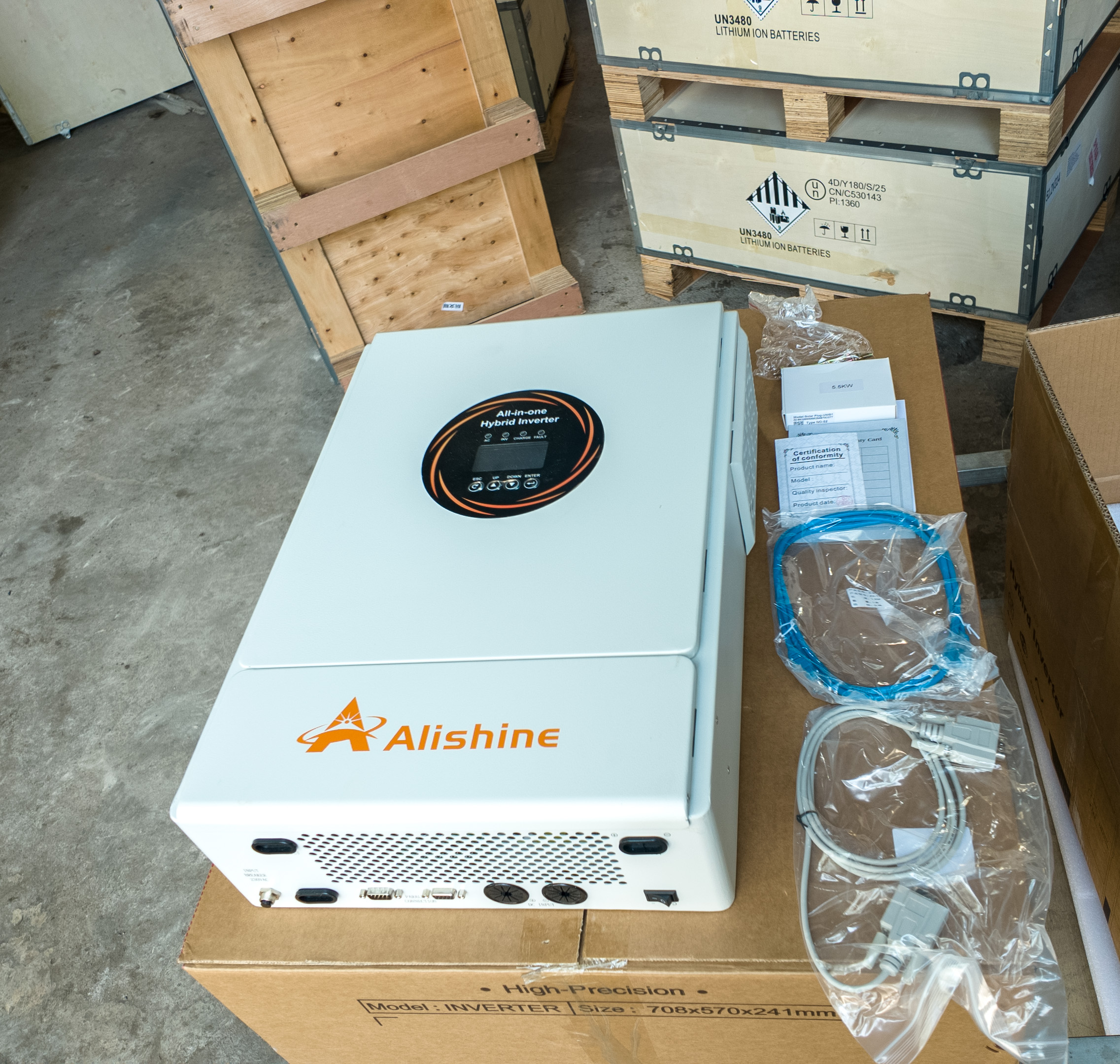 Biến tần Inverter Alishine AI-485500pro-5kW - Ảnh 3